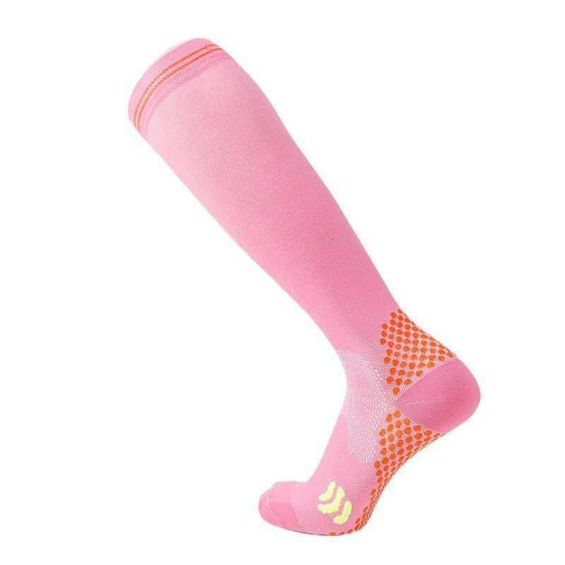 Nylon Men's And Women's Sports Muscle Strength Outdoor Football Compression Socks